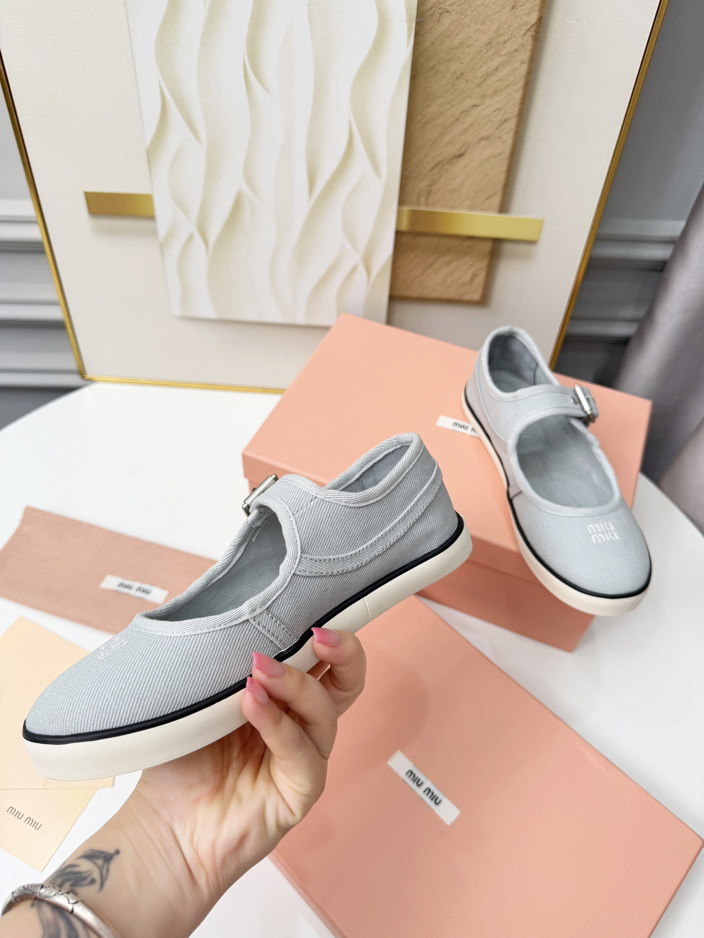 ua M1v M1v drill ballerinas