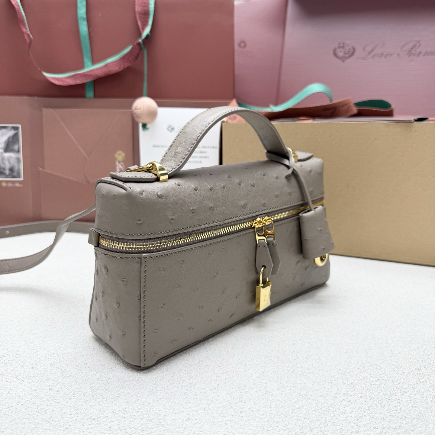 Loro Piana Extra Bag L23 23x12x7cm