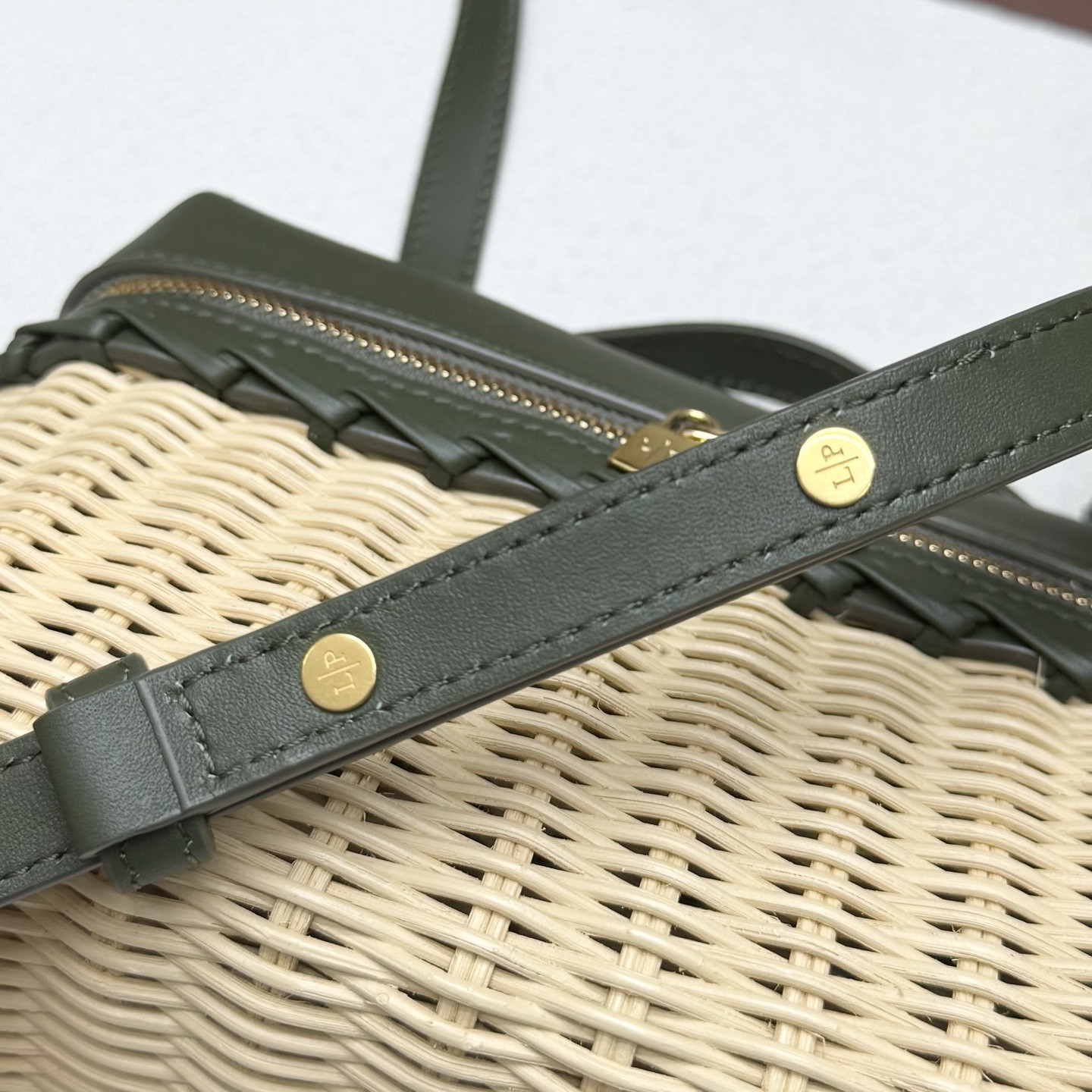 Loro Piana Extra Pocket L19 Wicker Bag 19 x 11.5 x 7cm