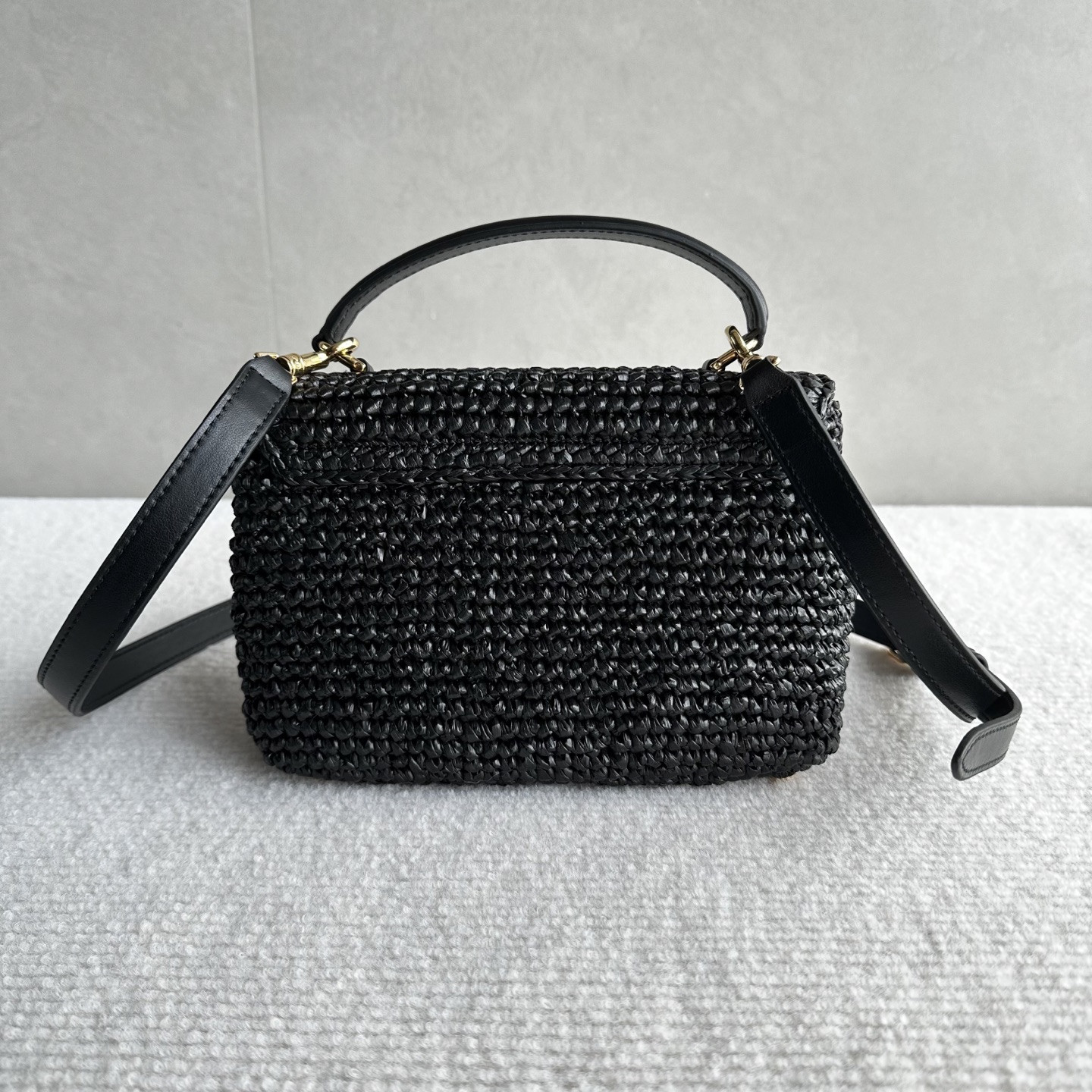 Celine TEEN NINO plant-based material and cowhide leather handbags 20.5x13x8cm